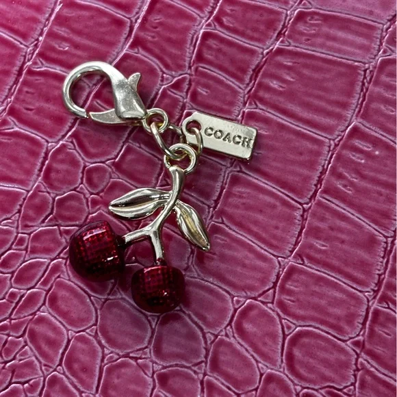 🍒 Coach Mini Cherry Charm - Picture 4 of 4